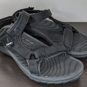 Teva Rugged Womens Black Strap Sports